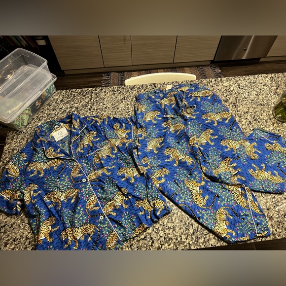 PRINTFRESH Size Medium Pajama Set! Bagheera Sapphire - Picture 3 of 8